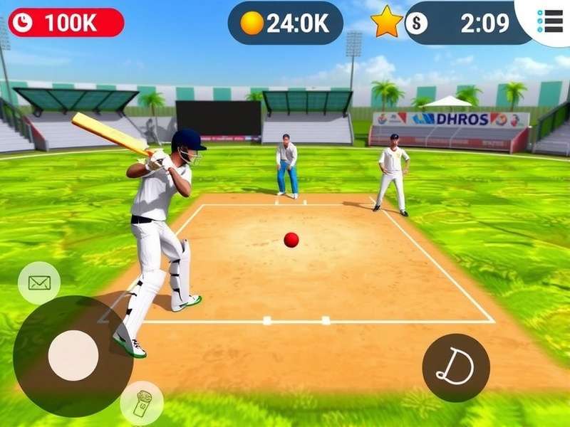 Dhobi Ghat Cricket Icon Game Screenshot