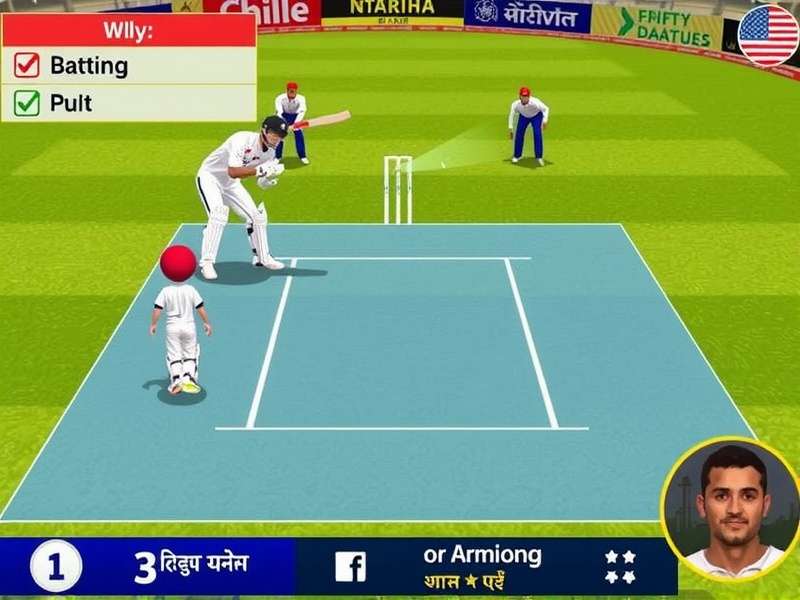 Dhobi Ghat Cricket Icon Fielding Setup